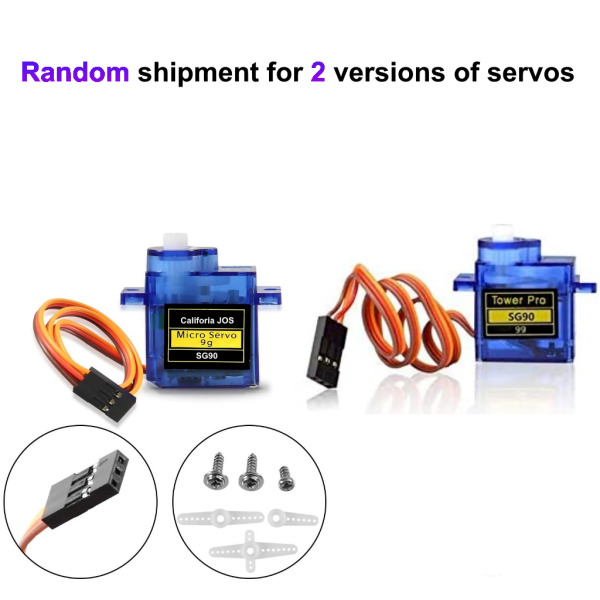 20 x SG90 9G Micro Servo Motor For RC Robot Helicopter Airplane Car Boat PR USA - Image 6